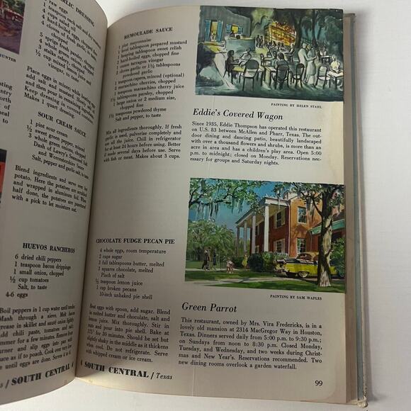 Vintage 1963 The New Ford Treasury of Favorite Recipes From Famous Restaurants - Picture 3 of 8
